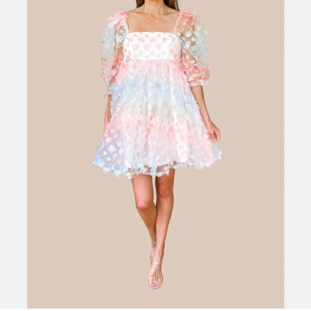 Floral mini Sun dress